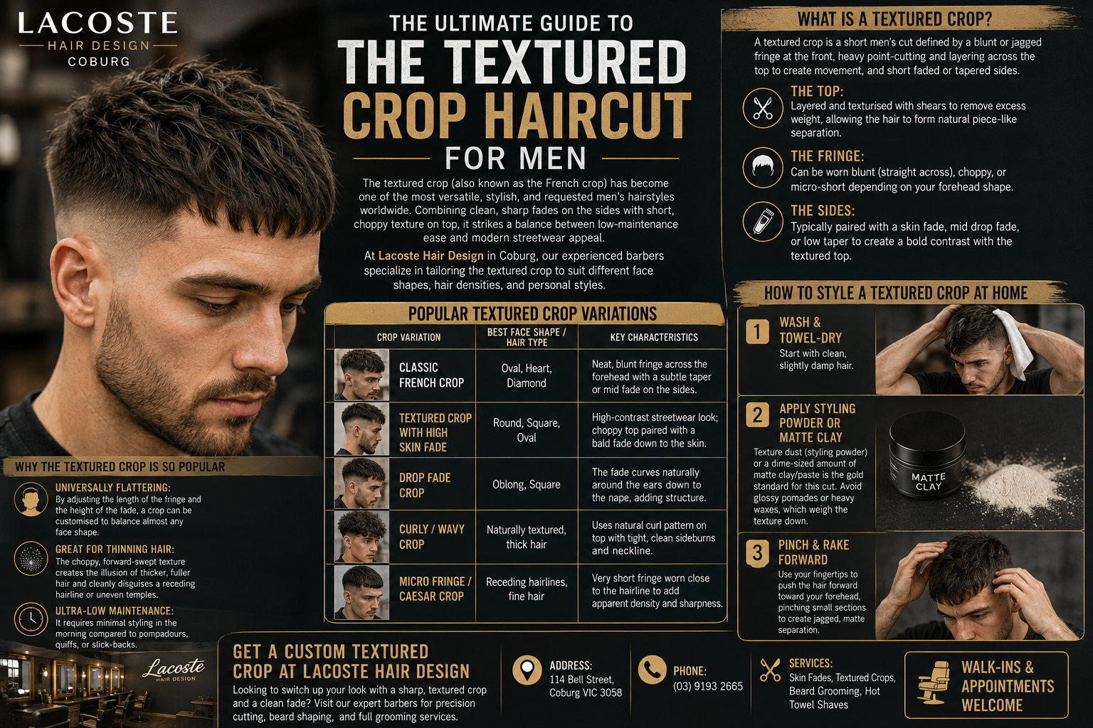 The Ultimate Guide to the Textured Crop Haircut for Men