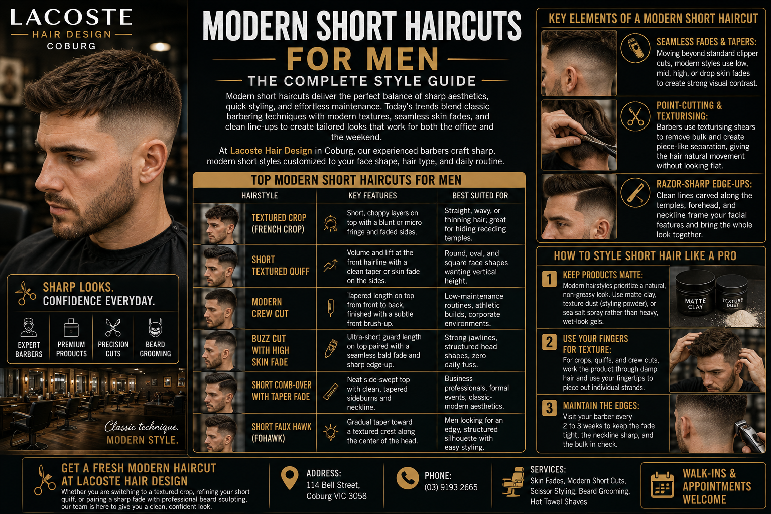 Modern Short Haircuts for Men: The Complete Style Guide